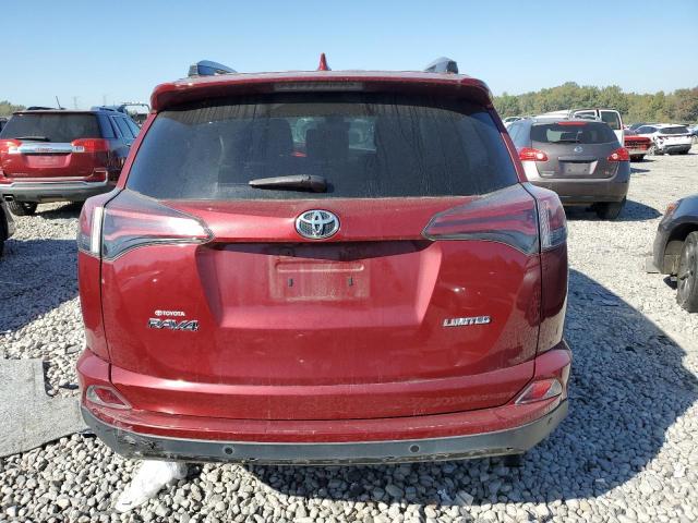 2T3YFREV2JW454676 - 2018 TOYOTA RAV4 LIMITED RED photo 6