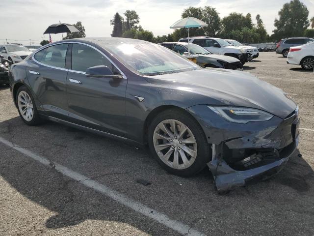 5YJSA1E1XHF191713 - 2017 TESLA MODEL S Մոխրագույն լուսանկար 4