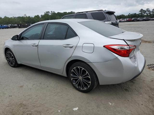 2T1BURHEXEC176519 - 2014 TOYOTA COROLLA L SILVER photo 2