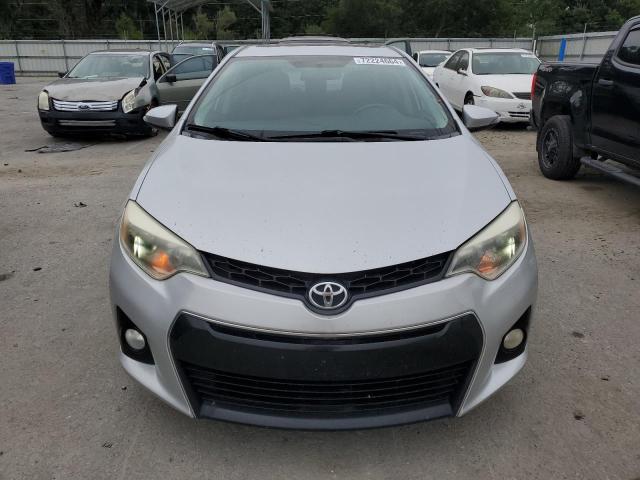 2T1BURHEXEC176519 - 2014 TOYOTA COROLLA L SILVER photo 5