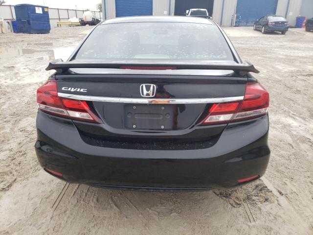 19XFB2F86EE081100 - 2014 HONDA CIVIC EX BLACK photo 6