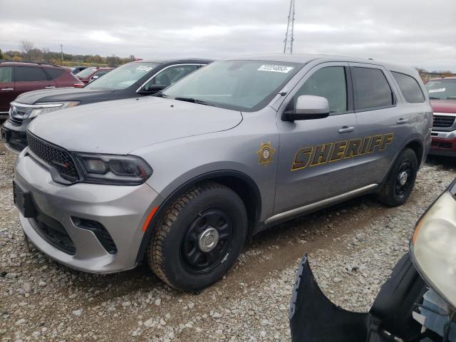 1C4SDJFT0MC696139 - 2021 DODGE DURANGO PURSUIT SILVER photo 4