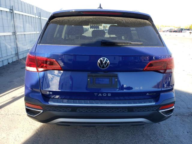 3VVLX7B21NM063176 - 2022 VOLKSWAGEN TAOS SE IQ DRIVE BLUE photo 6