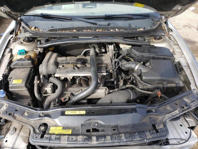 YV1TS59H441373534 - 2004 VOLVO S80 2.5T SILVER photo 11