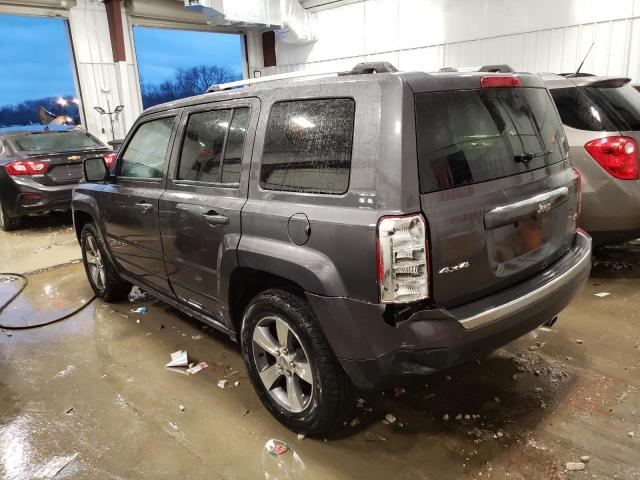 1C4NJRFB1HD114223 - 2017 JEEP PATRIOT LATITUDE GRAY photo 2