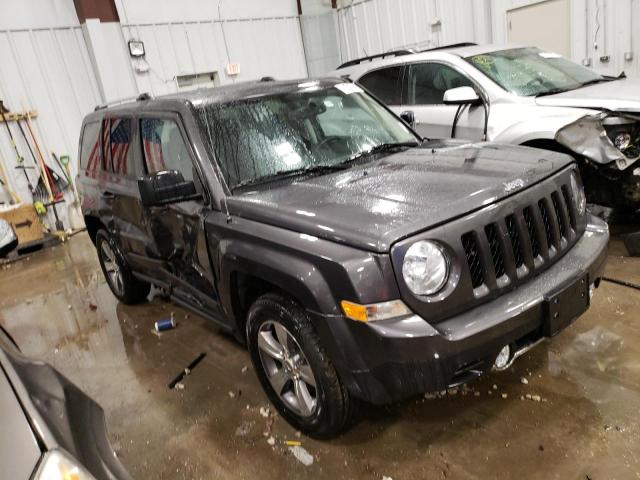 1C4NJRFB1HD114223 - 2017 JEEP PATRIOT LATITUDE GRAY photo 4