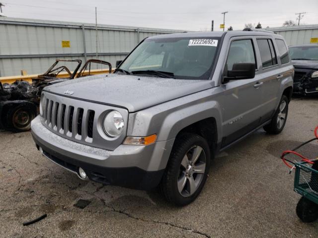 1C4NJRFB7HD196636 - 2017 JEEP PATRIOT LATITUDE GRAY photo 1