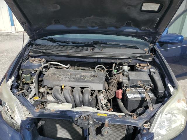 2T1KR32E95C319712 - 2005 TOYOTA COROLLA MA XR BLUE photo 11