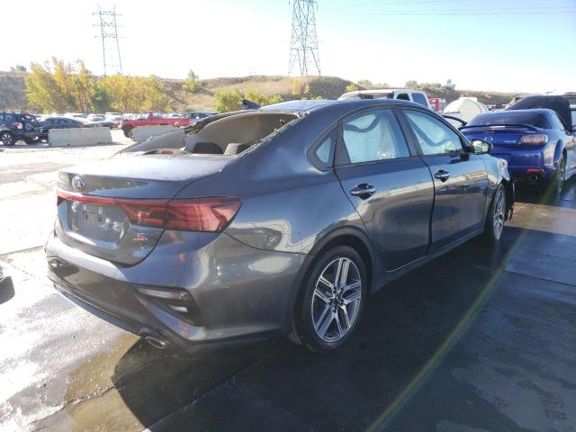 3KPF34AD1KE012131 - 2019 KIA FORTE GT LINE CHARCOAL photo 3