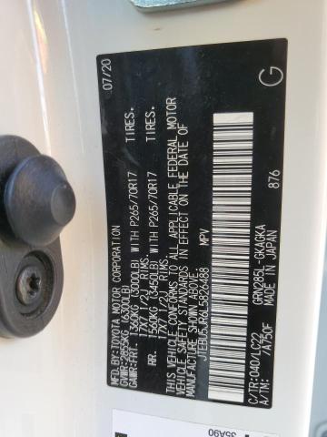 JTEBU5JR6L5826488 - 2020 TOYOTA 4RUNNER SR5/SR5 PREMIUM 白色 照片 14