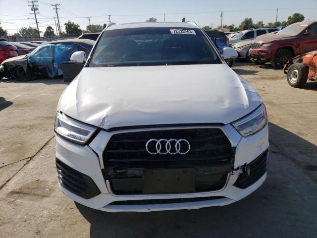 WA1HCCFS9JR018394 - 2018 AUDI Q3 PREMIUM PLUS WHITE photo 5