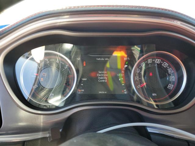 2C3CDZFJ1NH168503 - 2022 DODGE CHALLENGER R/T SCAT PACK WHITE photo 9