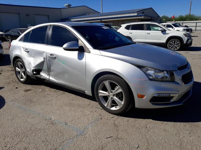 1G1PE5SB8F7222192 - 2015 CHEVROLET CRUZE LT SILVER photo 4