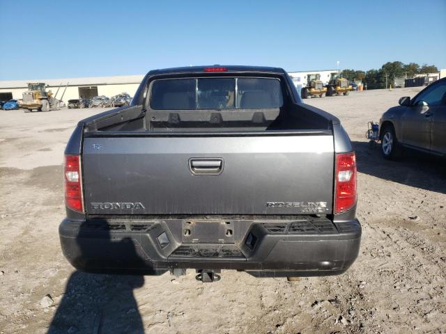 5FPYK1F50BB004809 - 2011 HONDA RIDGELINE RTL GRAY photo 6