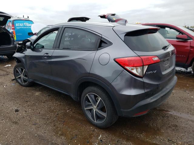 3CZRU6H57NM762612 - 2022 HONDA HR-V EX GRAY photo 2