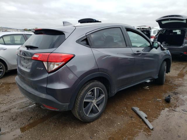 3CZRU6H57NM762612 - 2022 HONDA HR-V EX GRAY photo 3