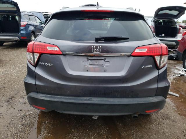 3CZRU6H57NM762612 - 2022 HONDA HR-V EX GRAY photo 6