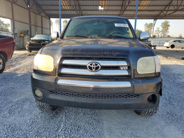 5TBET34146S553427 - 2006 TOYOTA TUNDRA DOUBLE CAB SR5 BLACK photo 5