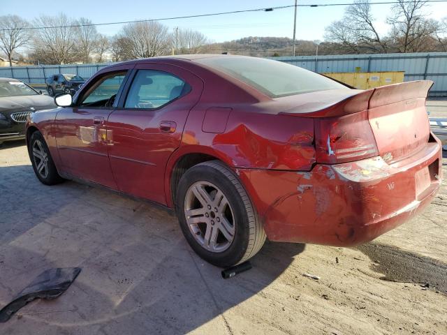 2B3KA53H47H784405 - 2007 DODGE CHARGER R/T RED photo 2