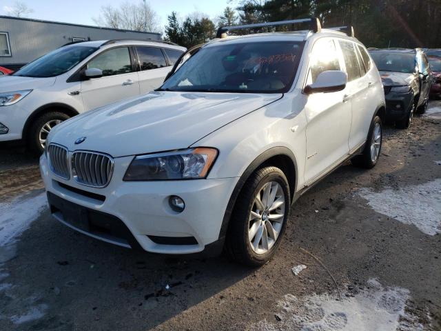 5UXWX9C55D0A22763 - 2013 BMW X3 XDRIVE28I WHITE photo 1