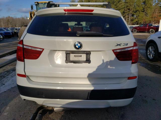 5UXWX9C55D0A22763 - 2013 BMW X3 XDRIVE28I WHITE photo 6