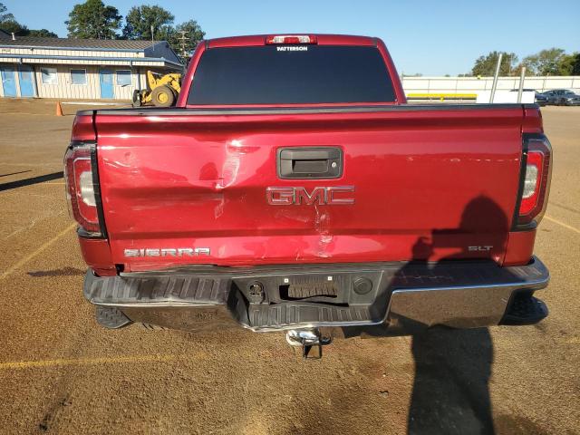 3GTP1NECXJG390338 - 2018 GMC SIERRA C1500 SLT RED photo 6