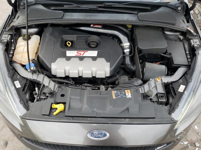 1FADP3L96JL289335 - 2018 FORD FOCUS ST GRAY photo 11