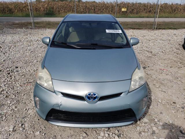 JTDKN3DU5C5507069 - 2012 TOYOTA PRIUS TURQUOISE photo 5