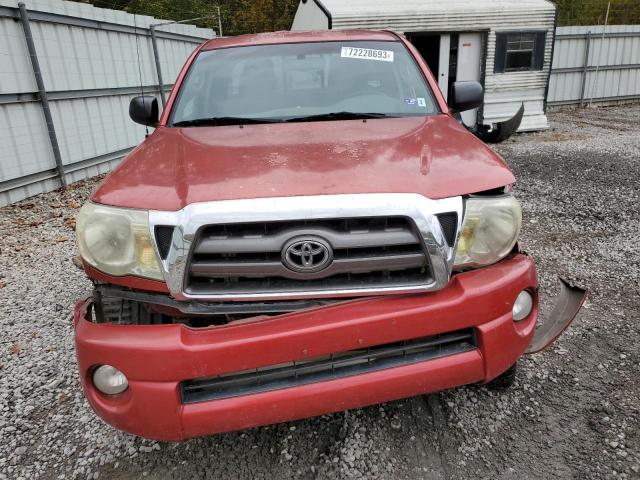5TEUU42N89Z655882 - 2009 TOYOTA TACOMA ACCESS CAB წითელი ფოტო 5