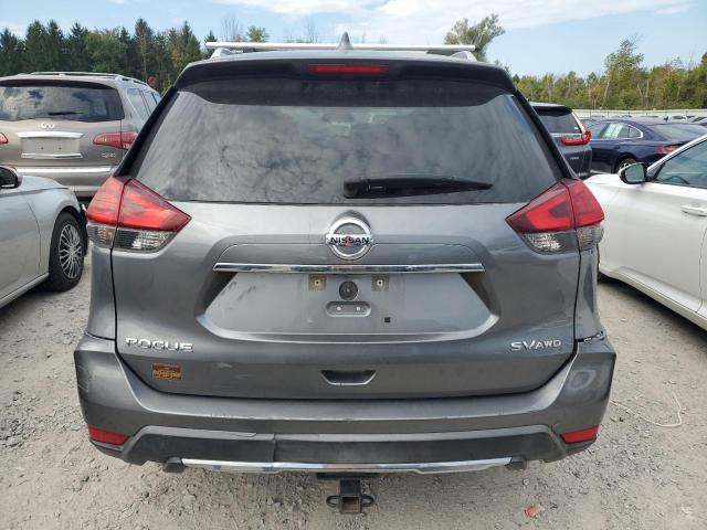 KNMAT2MV0HP576302 - 2017 NISSAN ROGUE S GRAY photo 6