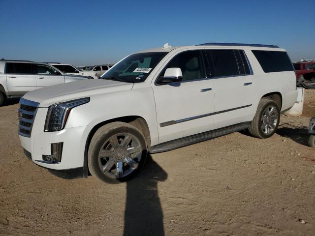 1GYS4HKJ5GR165222 - 2016 CADILLAC ESCALADE ESV LUXURY WHITE photo 1