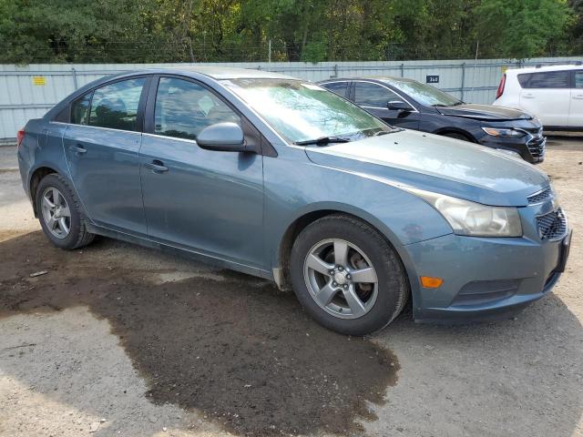 1G1PF5SC7C7239731 - 2012 CHEVROLET CRUZE LT BLUE photo 4