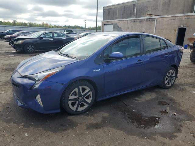 JTDKARFU4H3528087 - 2017 TOYOTA PRIUS ლურჯი ფოტო 1