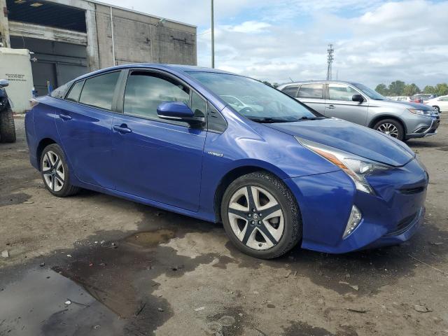 JTDKARFU4H3528087 - 2017 TOYOTA PRIUS ლურჯი ფოტო 4