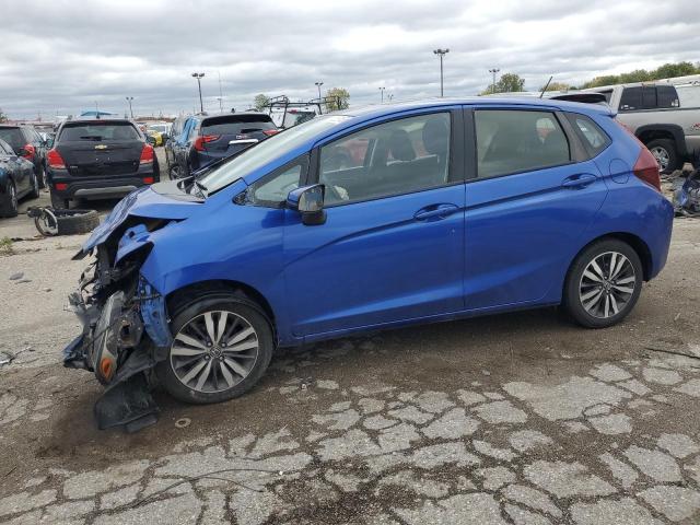 JHMGK5H72GX033590 - 2016 HONDA FIT EX BLUE photo 1