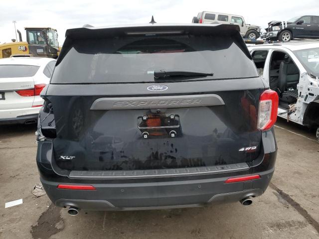 1FMSK8DH5NGB74593 - 2022 FORD EXPLORER XLT BLACK photo 6