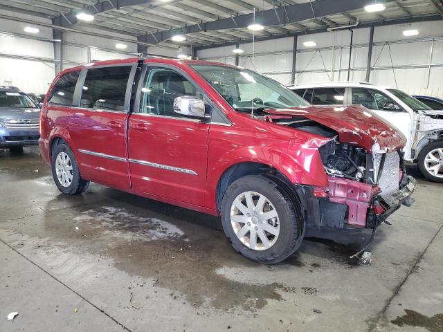 2A4RR8DG5BR744909 - 2011 CHRYSLER TOWN & COU TOURING L RED photo 4