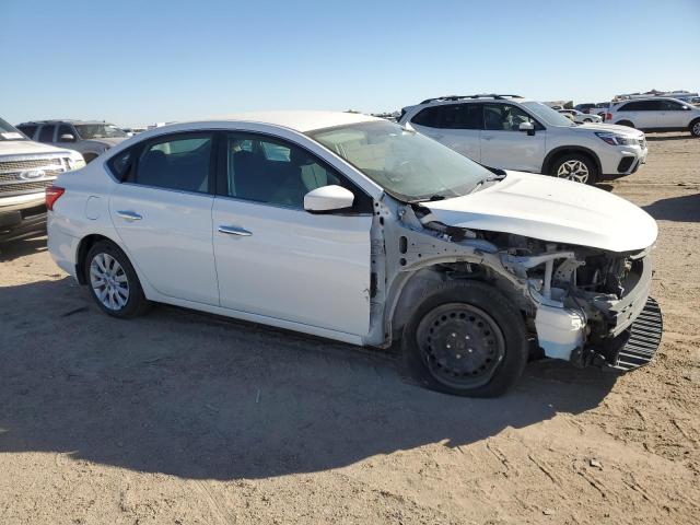 3N1AB7AP7HY233414 - 2017 NISSAN SENTRA S WHITE photo 4