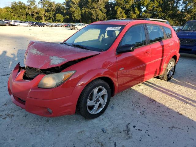 5Y2SL62824Z454726 - 2004 PONTIAC VIBE RED photo 1