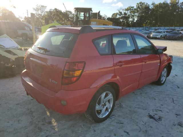 5Y2SL62824Z454726 - 2004 PONTIAC VIBE RED photo 3