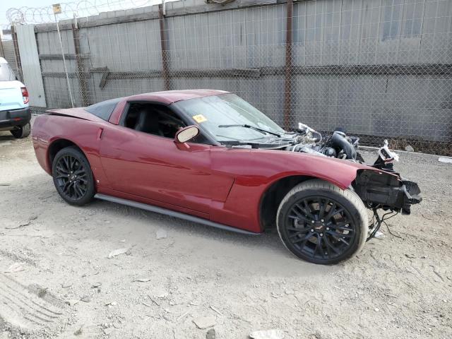 1G1YY26U865131053 - 2006 CHEVROLET CORVETTE MAROON photo 4