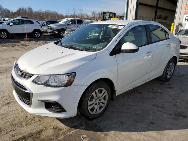 1G1JB5SG9J4107220 - 2018 CHEVROLET SONIC LS 白色 照片 1