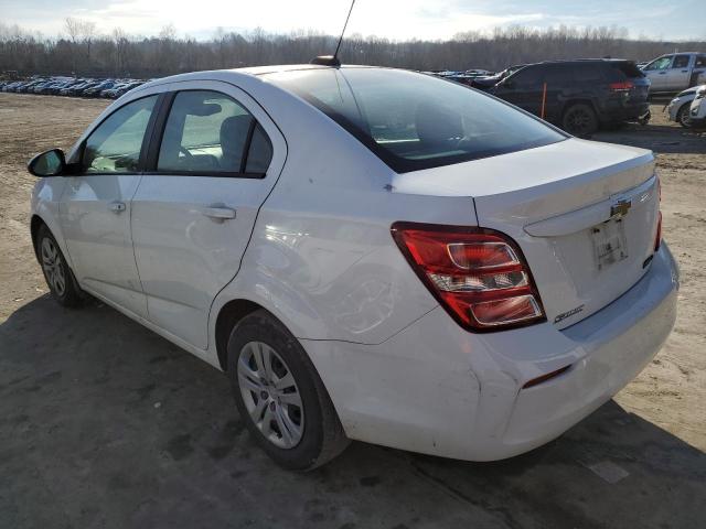 1G1JB5SG9J4107220 - 2018 CHEVROLET SONIC LS 白色 照片 2