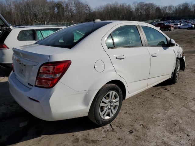 1G1JB5SG9J4107220 - 2018 CHEVROLET SONIC LS 白色 照片 3