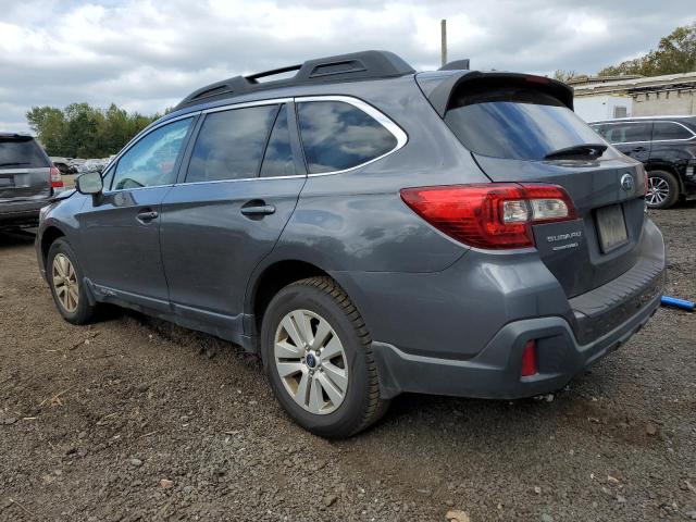 4S4BSAFC3J3394020 - 2018 SUBARU OUTBACK 2.5I PREMIUM GRAY photo 2