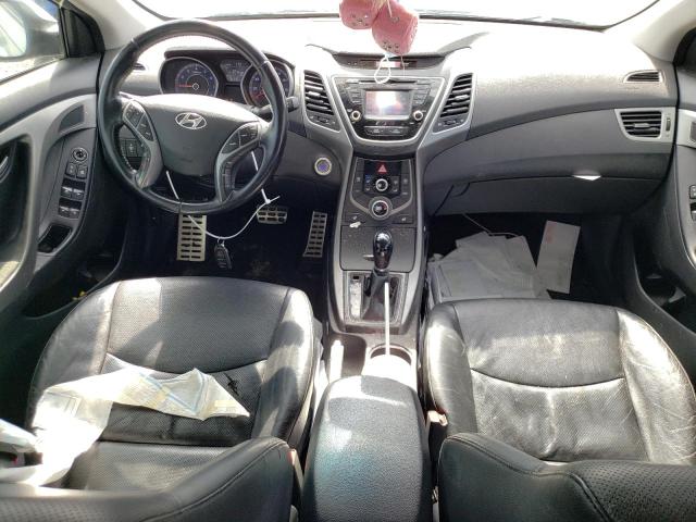 KMHDH4AH8FU447159 - 2015 HYUNDAI ELANTRA SE SILVER photo 8