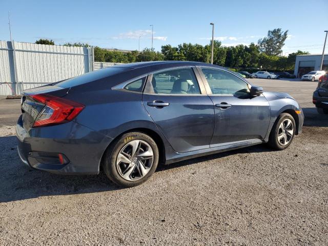 19XFC2F65KE038598 - 2019 HONDA CIVIC LX BLUE photo 3