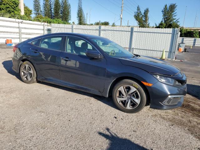 19XFC2F65KE038598 - 2019 HONDA CIVIC LX BLUE photo 4