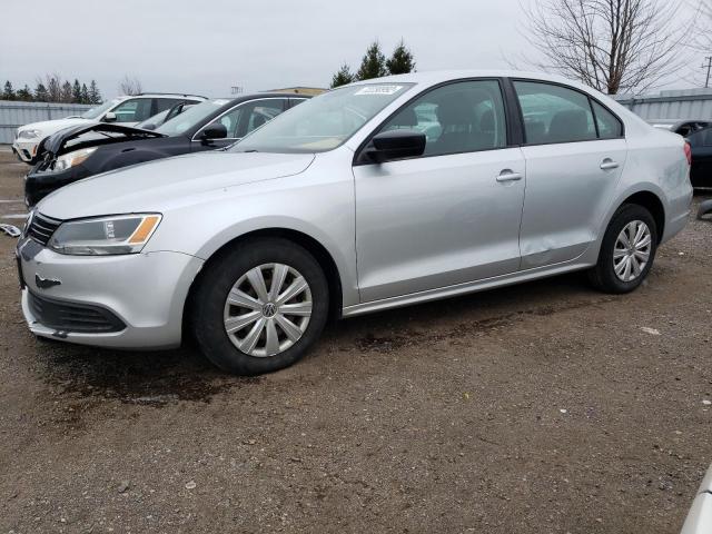 3VW2K7AJ7DM318992 - 2013 VOLKSWAGEN JETTA BASE SILVER photo 1