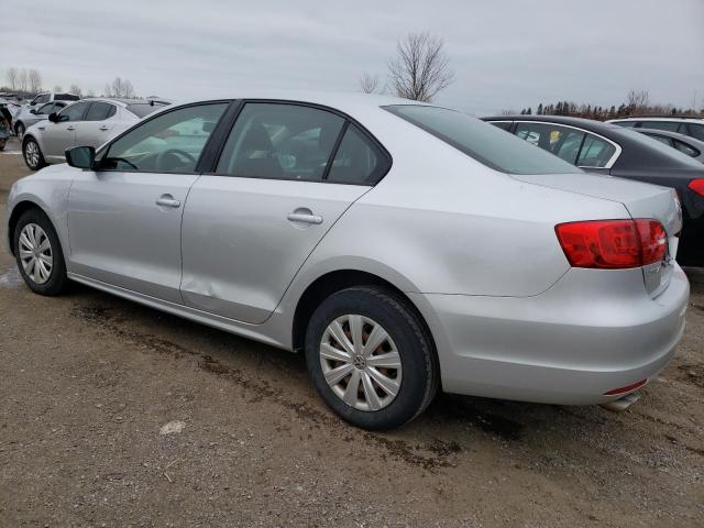 3VW2K7AJ7DM318992 - 2013 VOLKSWAGEN JETTA BASE SILVER photo 2